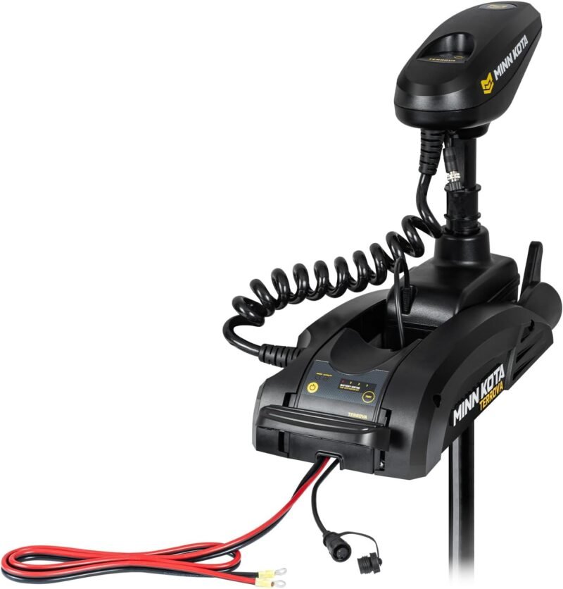 Minn Kota Terrova Kayak Freshwater Bow-Mount Electric Trolling Motor with GPS and Safety Switch Kit, 55 Lb. Thrust, 36 in. Shaft, Includes Wireless Micro Remote - Image 5