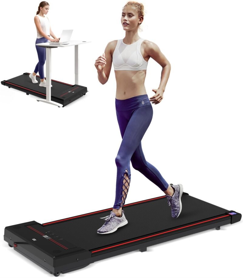 Sperax Walking Vibration Pad with APP, 3 in 1 Under Desk Treadmill, 2.5HP Low Noise Walking Treadmill Pad with Remote Control,Portable Treadmills for Home Office - Image 2