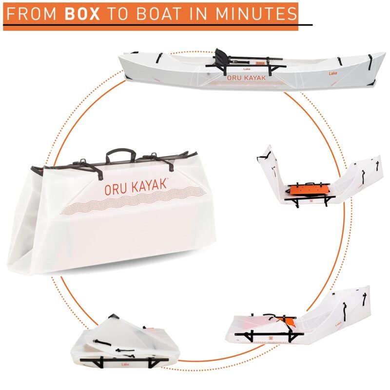 Oru Kayak Foldable Kayak Lake Sport | Lightweight, Portable & Stable - Lake and River Kayaks - Beginner, Intermediate - Image 22