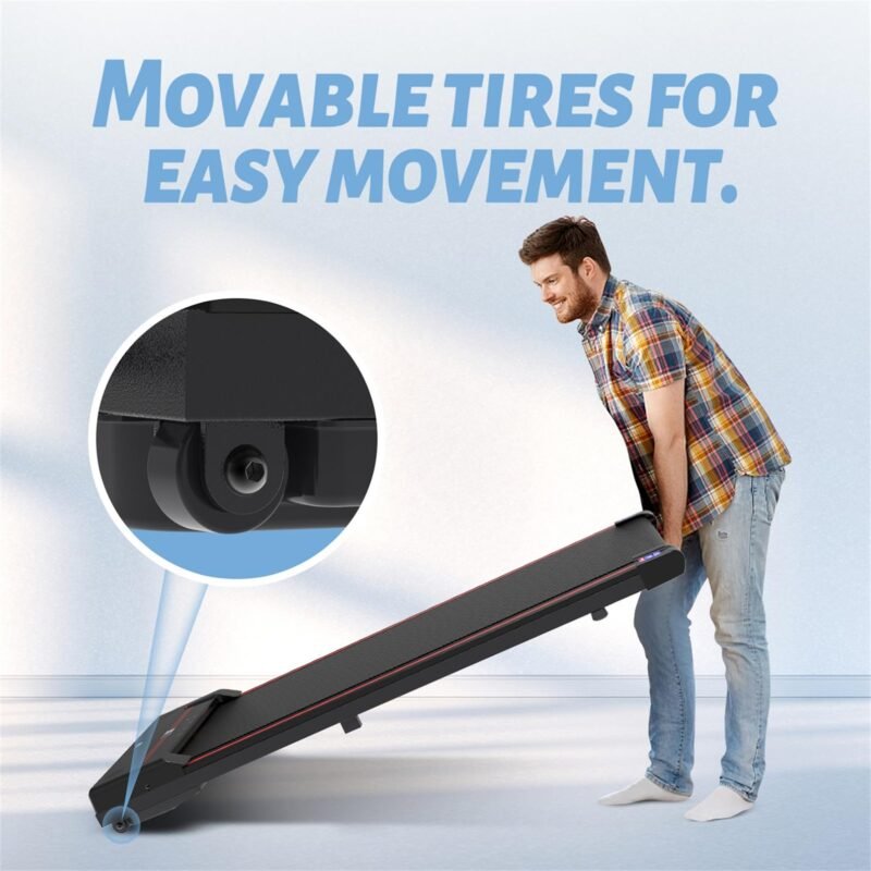 Sperax Walking Vibration Pad with APP, 3 in 1 Under Desk Treadmill, 2.5HP Low Noise Walking Treadmill Pad with Remote Control,Portable Treadmills for Home Office - Image 19
