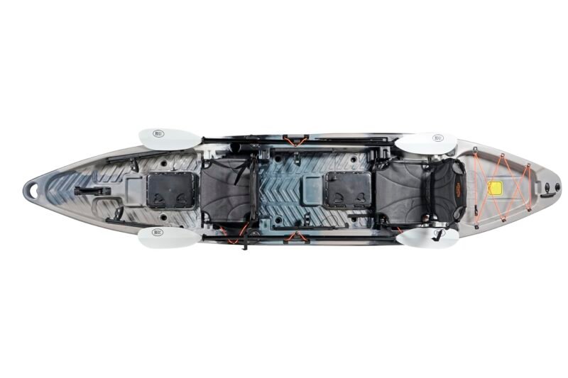 Brooklyn 13.0 Pro Tandem Kayak 12-Foot, 8 inch 2 or 3 Person Sit On Top Fishing Kayak