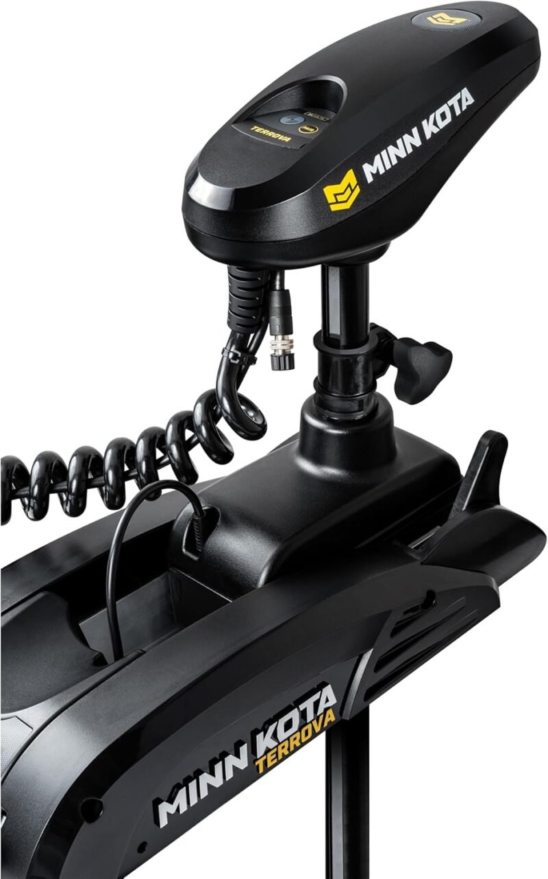Minn Kota 1358385 Terrova Bow-Mount Electric Trolling Motor with Spot-Lock, MEGA Down Imaging, Wireless Remote, 80 Lb. Thrust, 45 in. Shaft, Freshwater - Image 2