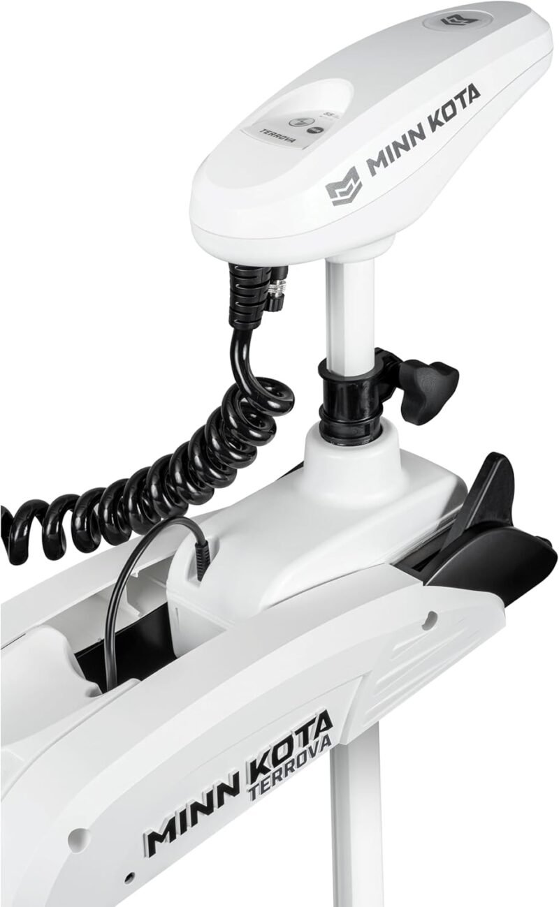 Minn Kota 1363786 Riptide Terrova Bow-Mount Trolling Motor with Spot-Lock, Wireless Remote, 80 Lb. Thrust, 60 in. Shaft, Saltwater - Image 2
