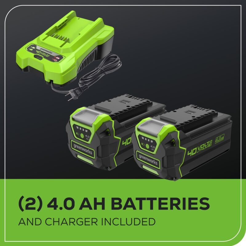 Greenworks 40V 16" Cordless Lawn Mower, Ultra-Light Push Mower with 4.0Ah Battery & Charger(75+ Tool Compatibility, 45Min Runtime) - Image 25