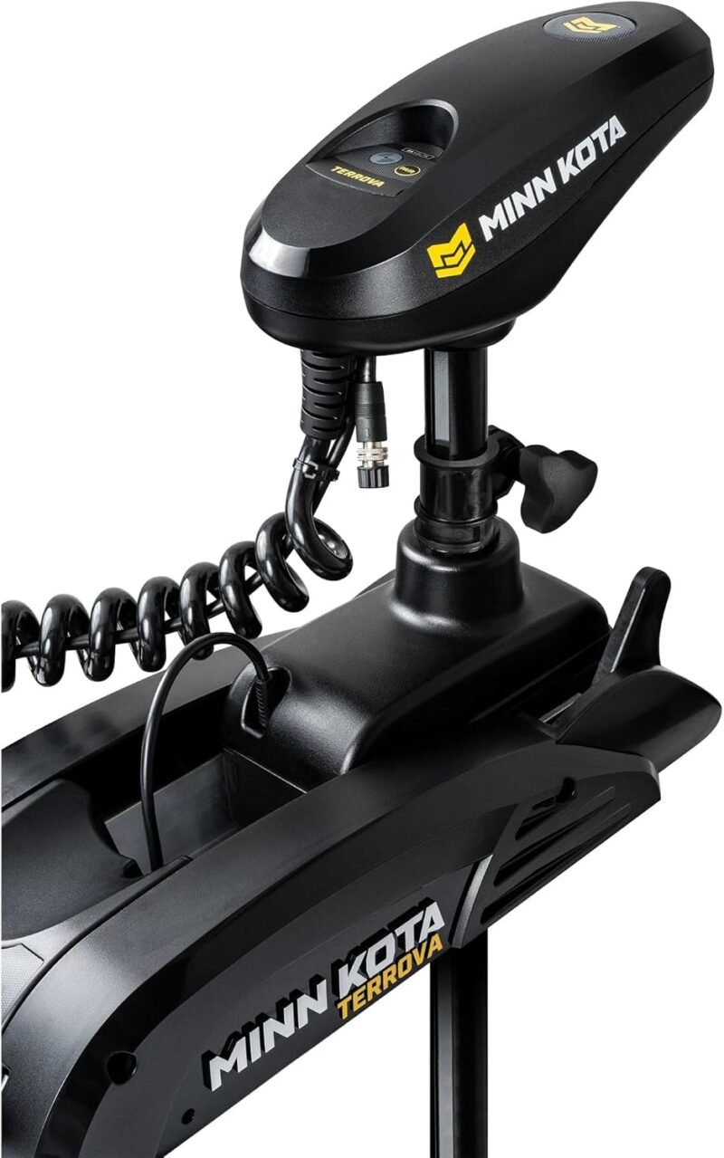 Minn Kota Terrova Kayak Freshwater Bow-Mount Electric Trolling Motor with GPS and Safety Switch Kit, 55 Lb. Thrust, 36 in. Shaft, Includes Wireless Micro Remote - Image 6