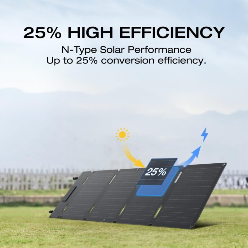 EF ECOFLOW Portable Power Station RIVER 2, 256Wh LiFePO4 Battery/ 1 Hour Fast Charging, 2 Up to 600W AC Outlets, Solar Generator (Solar Panel Optional) for Outdoor Camping/RVs/Home Use - Image 15