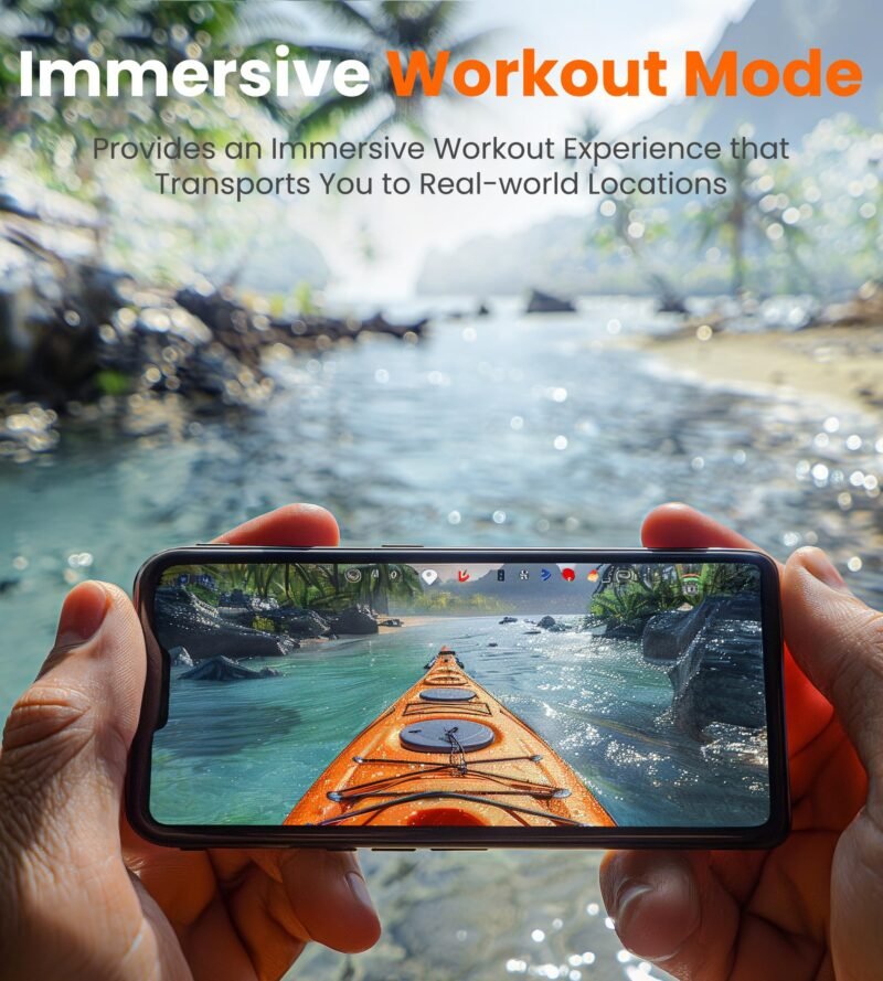 YOSUDA Magnetic/Water Rowing Machine 350 LB Weight Capacity - Foldable Rower for Home Use with Bluetooth, App Supported, Tablet Holder and Comfortable Seat Cushion - Image 15