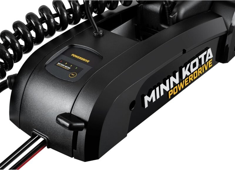 Minn Kota 1358451 PowerDrive Bow-Mount Trolling Motor with Micro Remote, 55 Lb. Thrust, 54 in. Shaft, Freshwater - Image 3