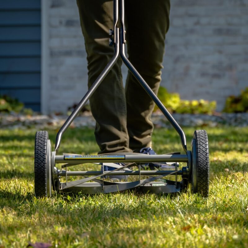 American Lawn Mower Company 1204-14 14-Inch 4-Blade Push Reel Lawn Mower, Red - Image 63