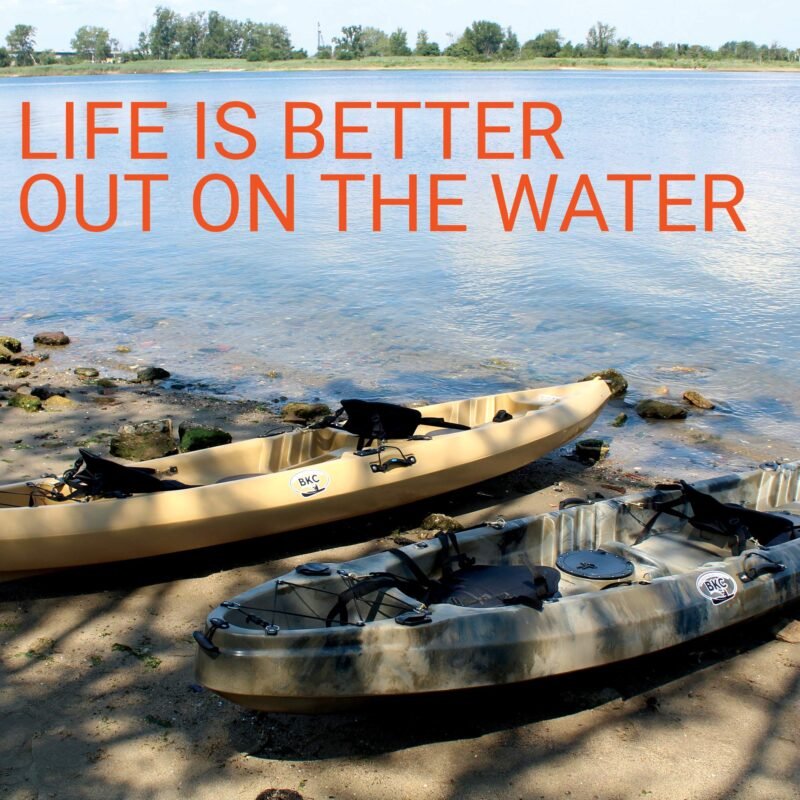Brooklyn 12.5 Tandem 12 feet 8 inch Kayak W/Padded Seats, Paddles Included 2-3 Person Angler Kayak - Image 14